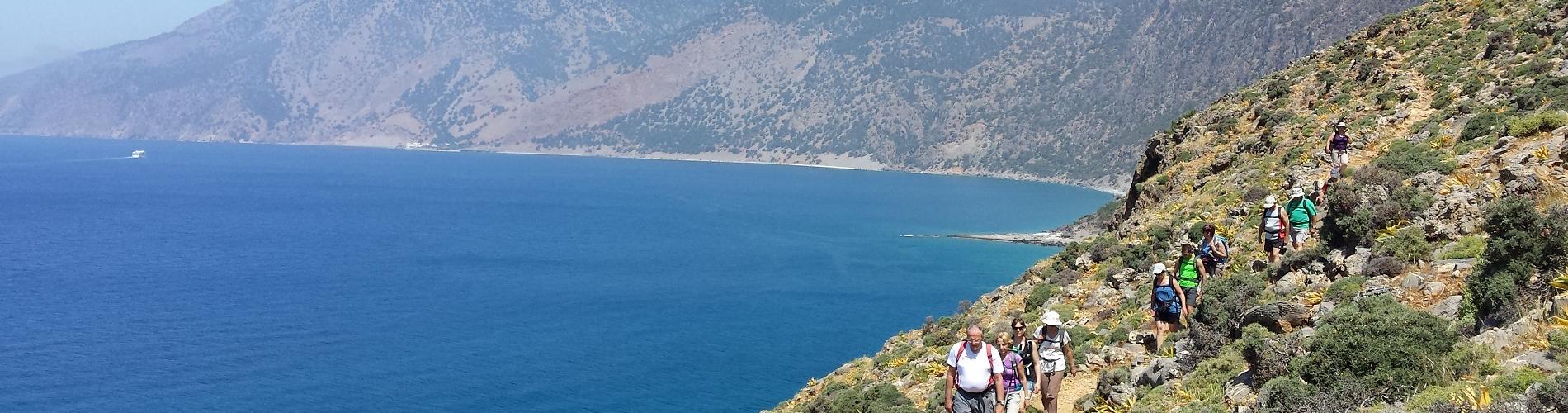 voyages aventure Crete: randonnees pedestres